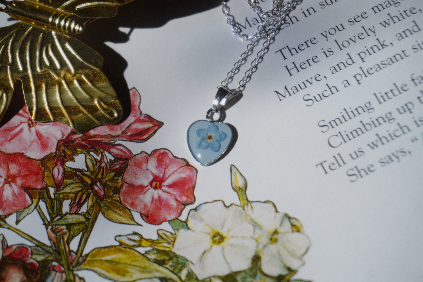 forget-me-not hearts