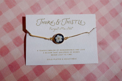 forget-me-not bracelet