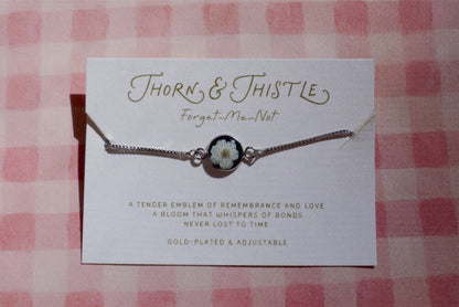 forget-me-not bracelet