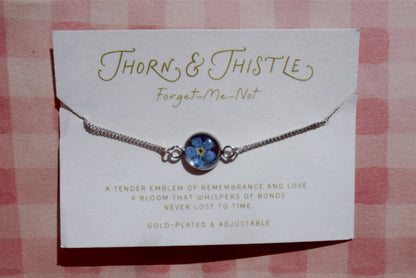 forget-me-not bracelet